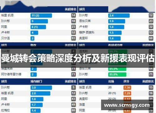 曼城转会策略深度分析及新援表现评估